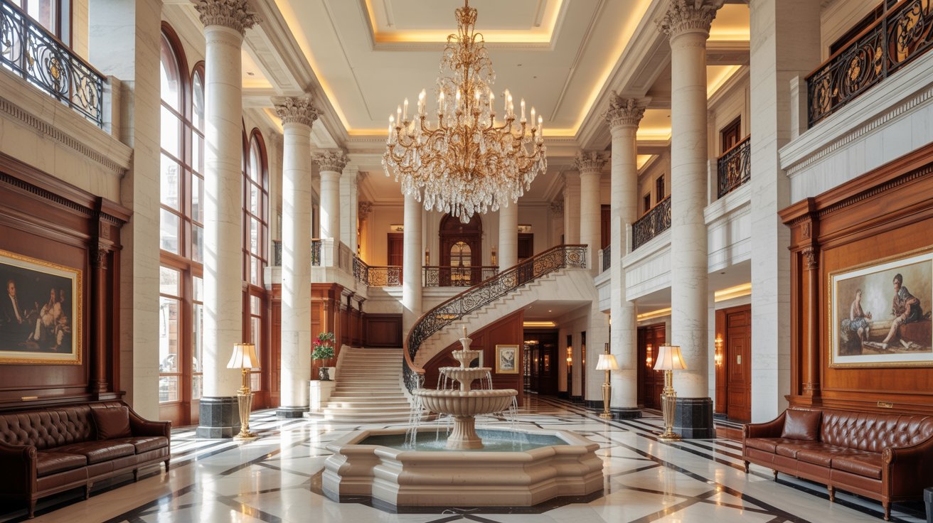Statement Entrances and Grand Lobbies