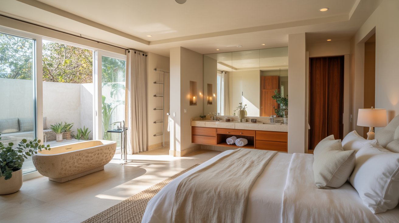 Spa-Like Master Suites and Bathrooms