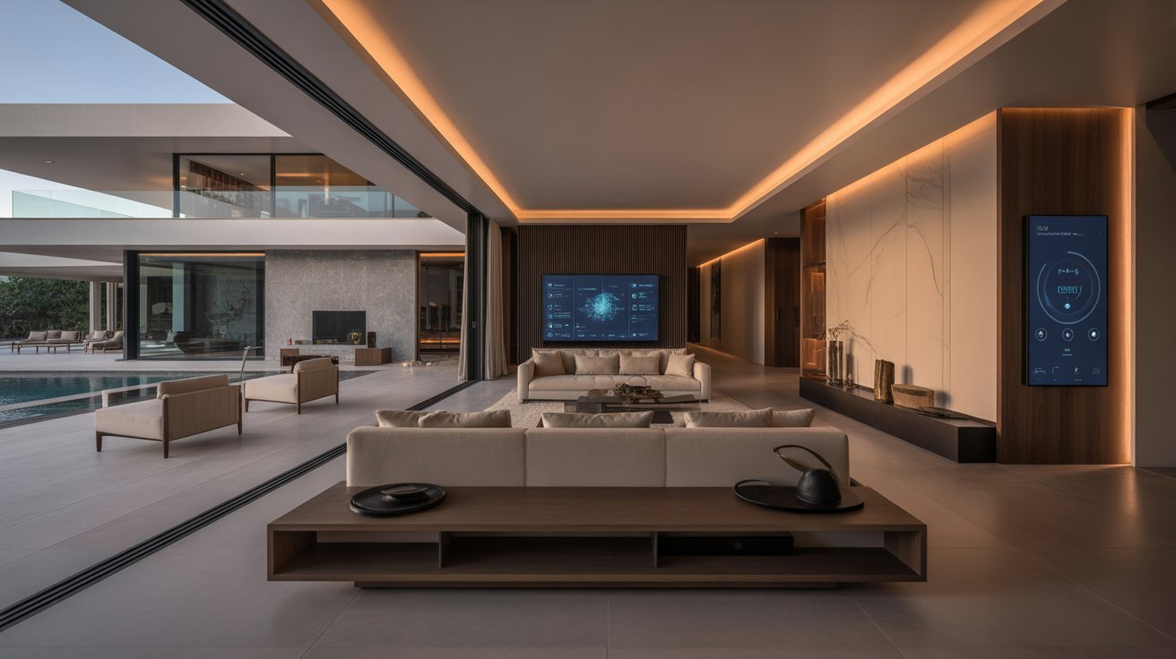 Smart Home Technology in Luxury Villas