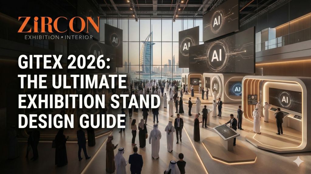 Exhibition stand design for GITEX